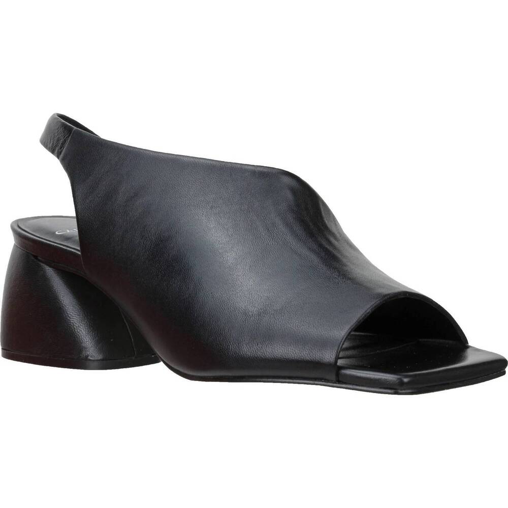 NEW CARRANO women's rexana slingback leather sandal in black